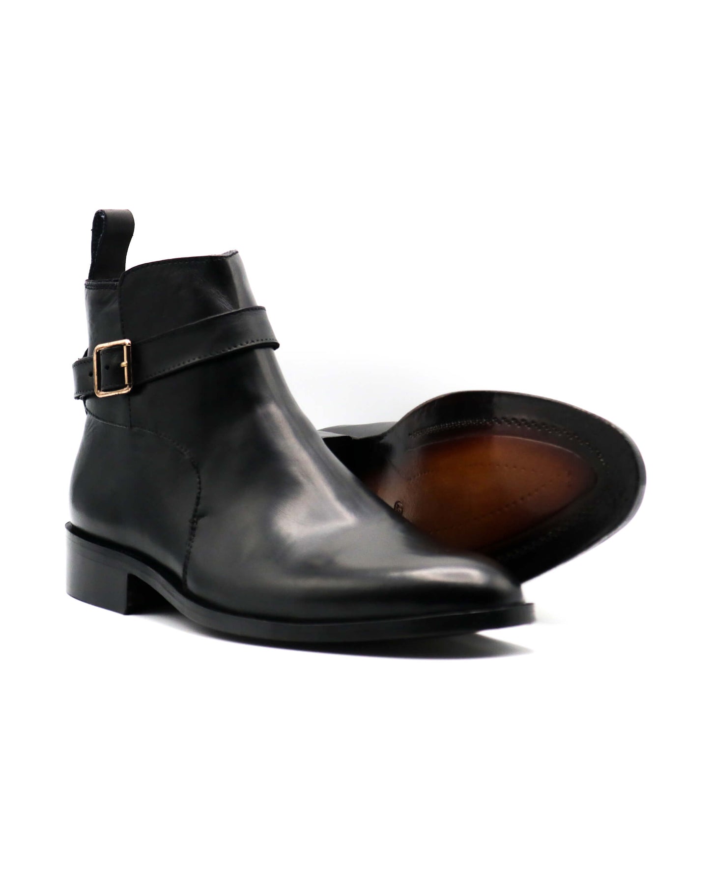 Chelsea Buckle Ankle Boots