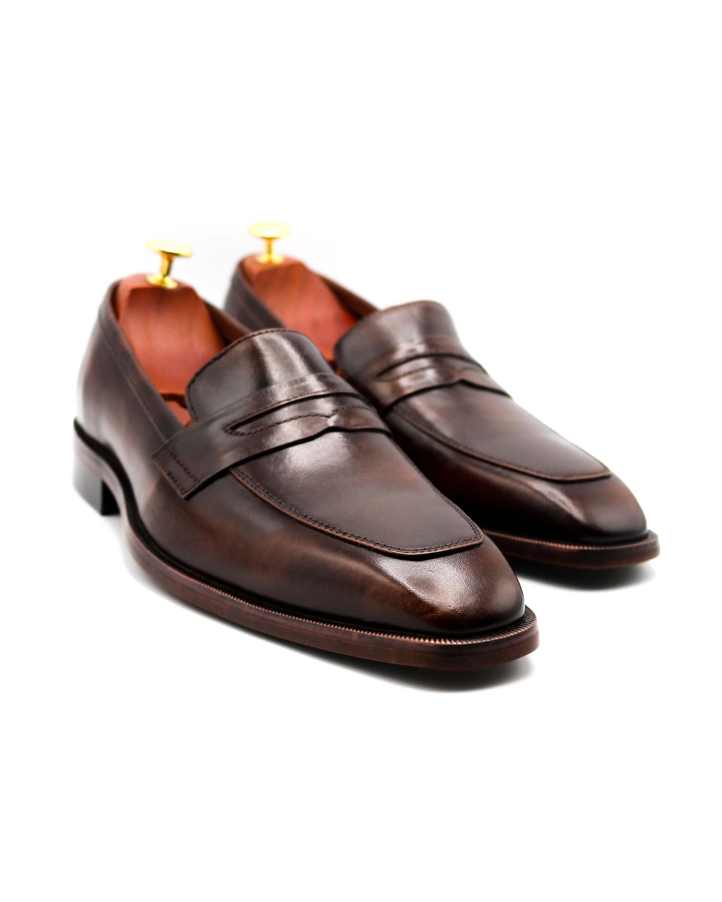 Rich Patina Loafers