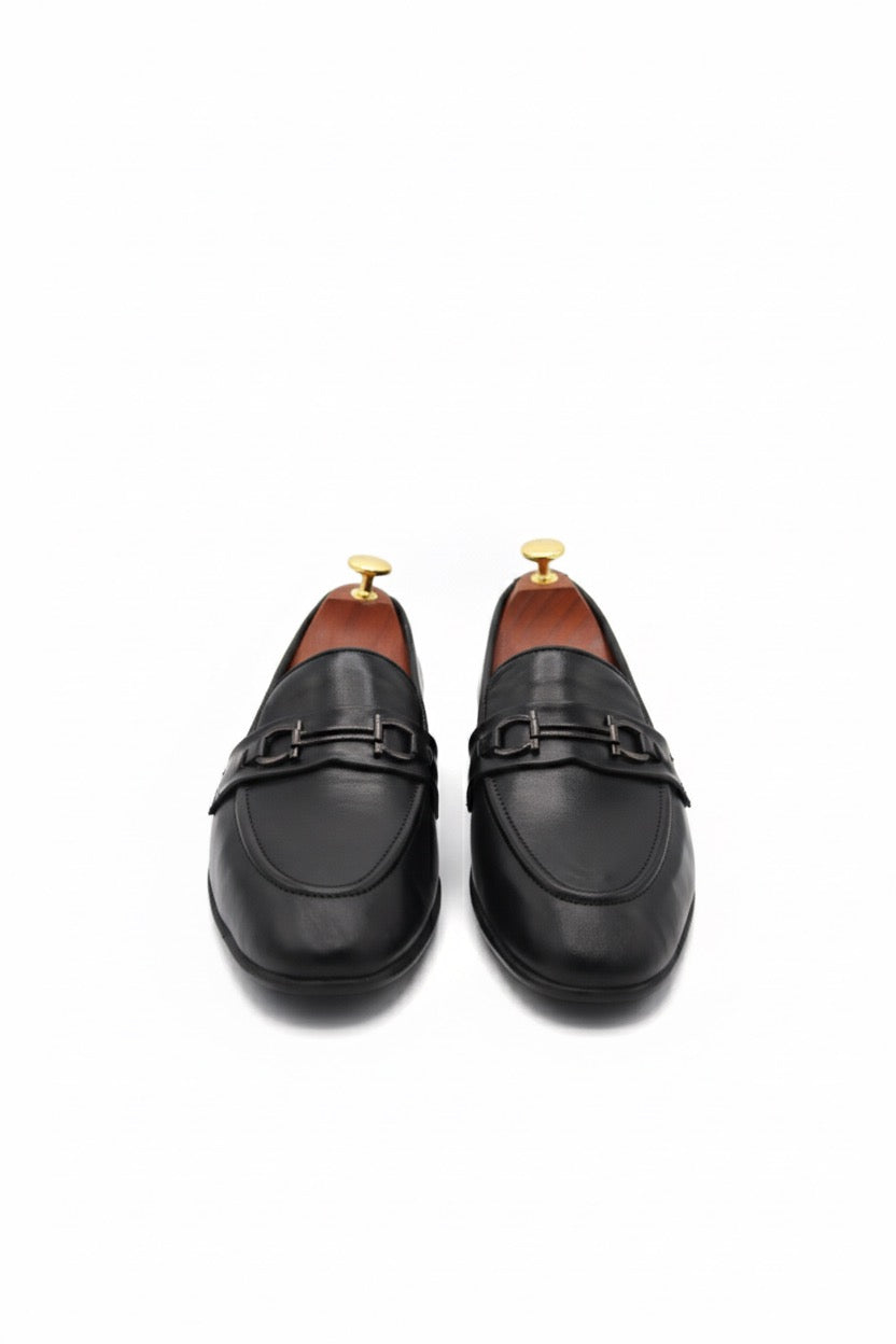 Monarch Black Loafers