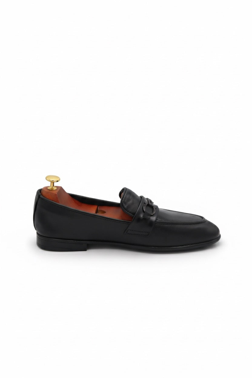 Monarch Black Loafers