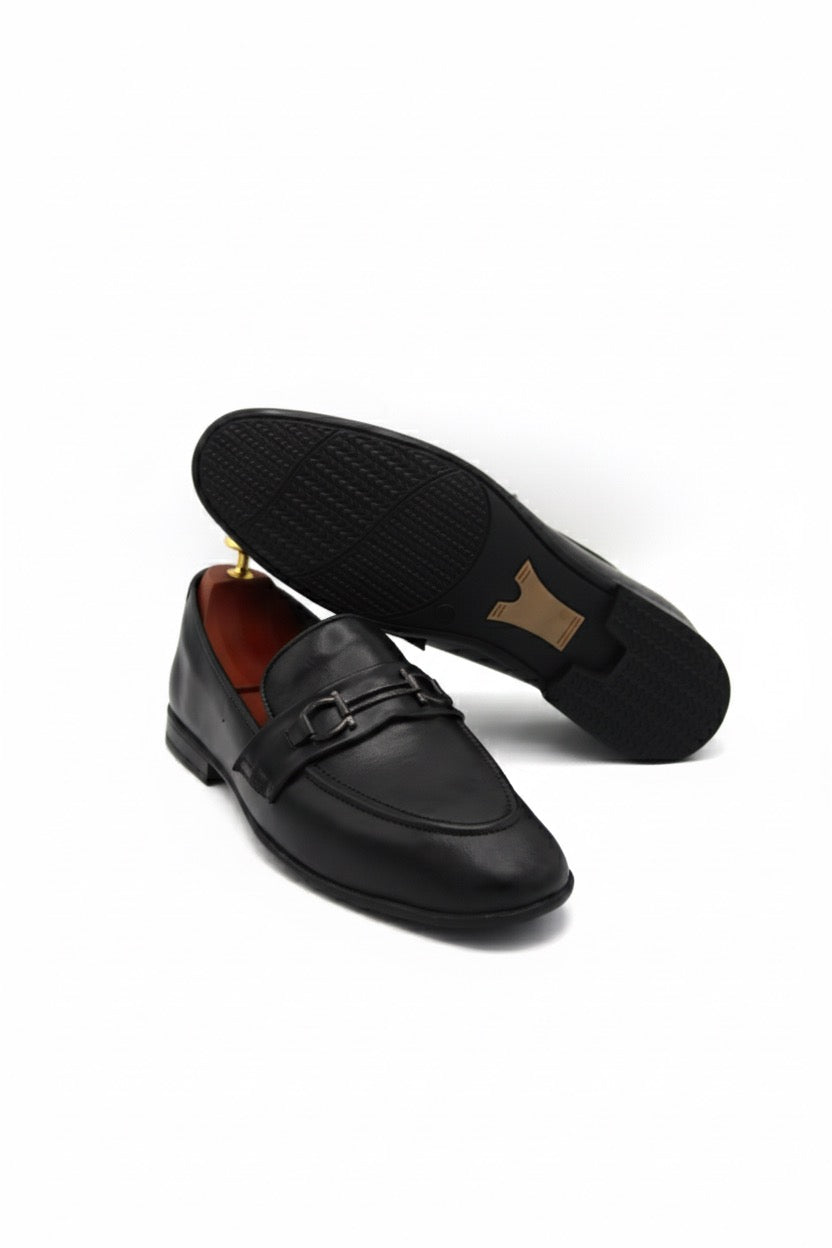 Monarch Black Loafers