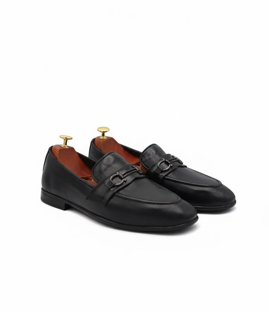 Monarch Black Loafers